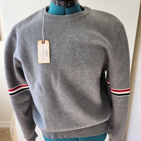 Thom Browne Milano Stripe Pullover (New and unworn)